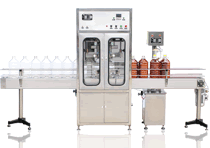 雙計量全自動定量食用油灌裝機(jī)