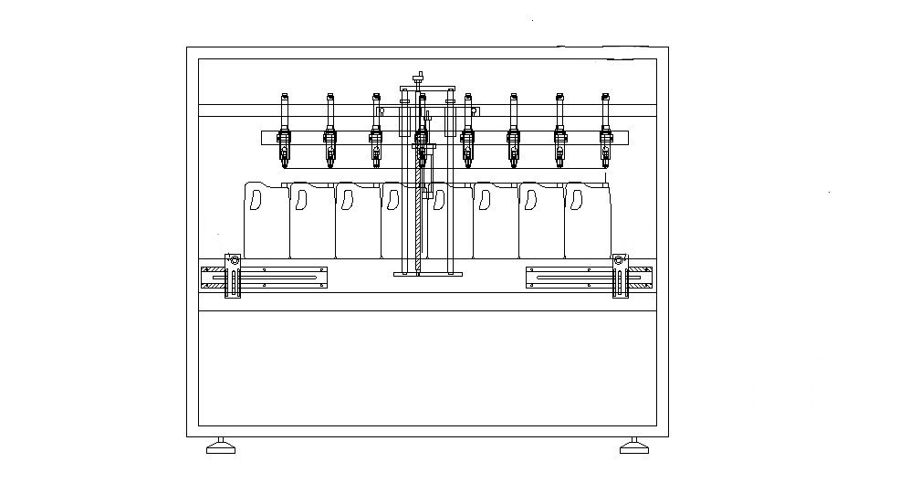 食用油灌裝機架構(gòu)圖